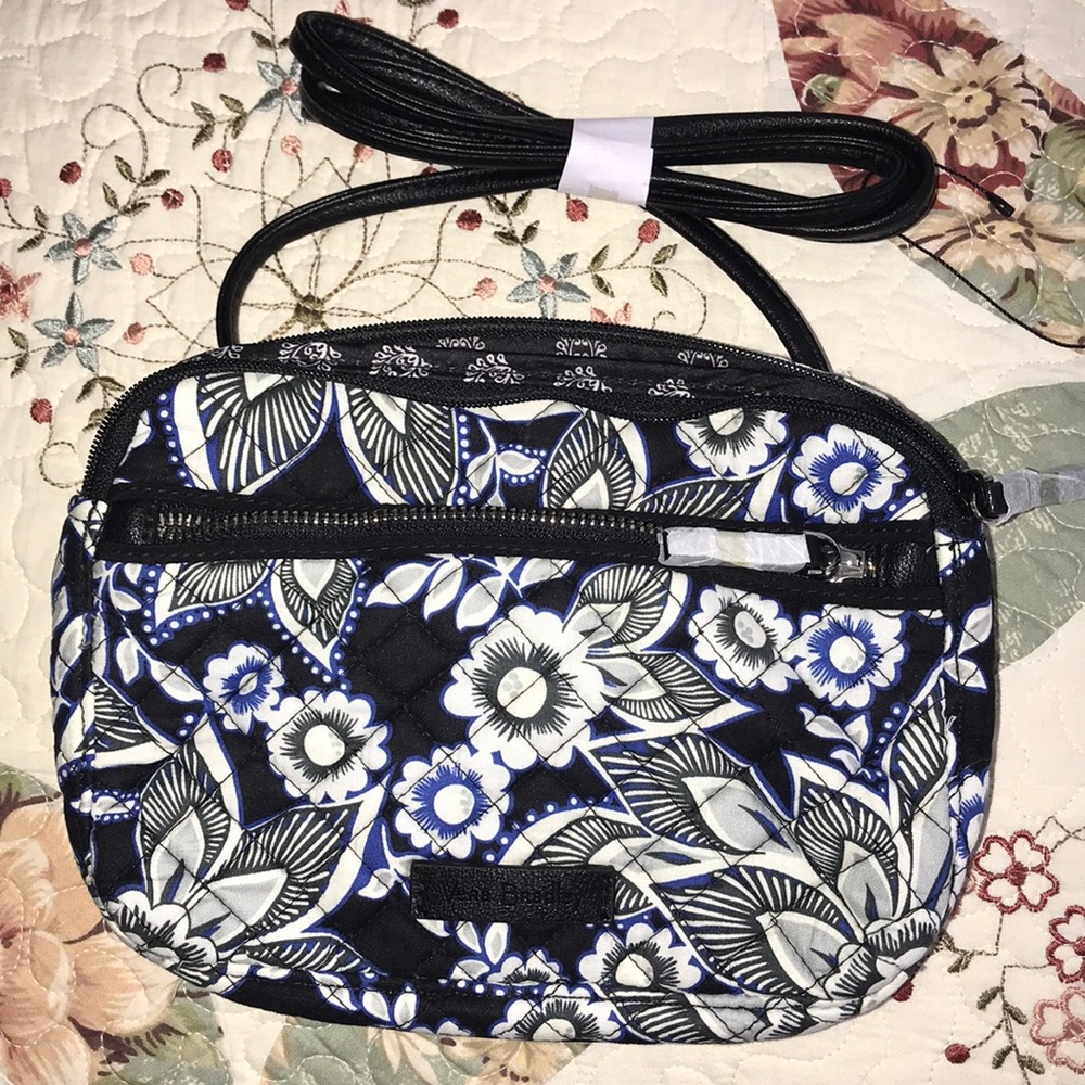 Vera Bradley Iconic RFID Little Crossbody